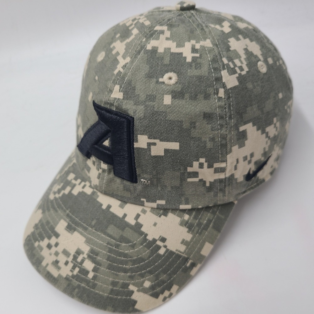 Army Black Knights Hat Strapback Nike Camo Gray Beige NCAA University West Point